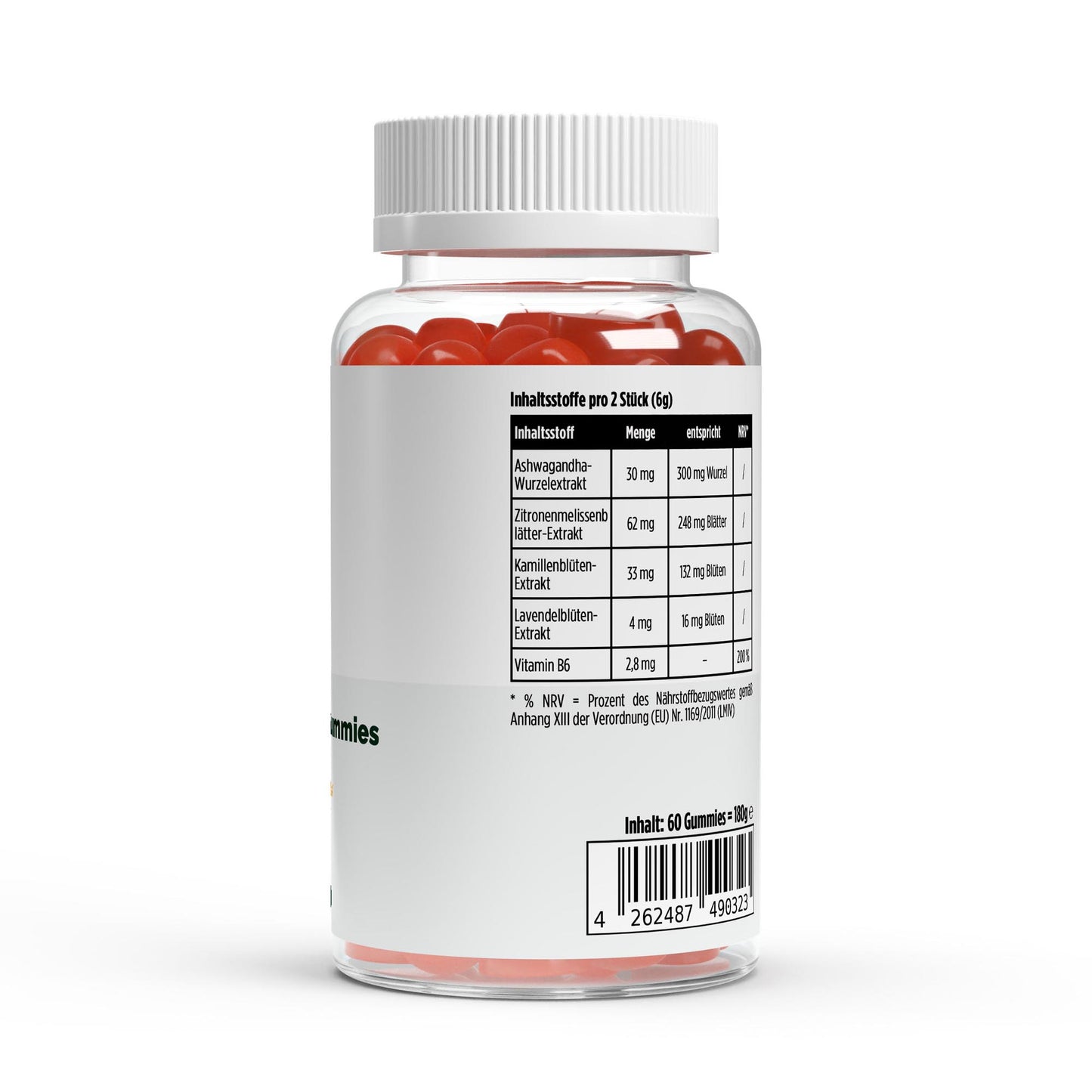 Ashwagandha + Vitamin B6 Gummies - 60 Stk.